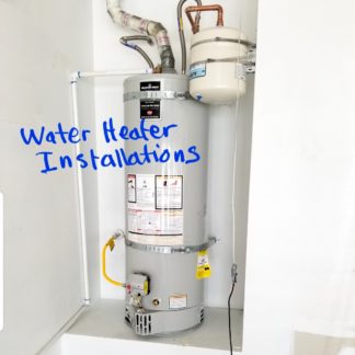 Water heater installations